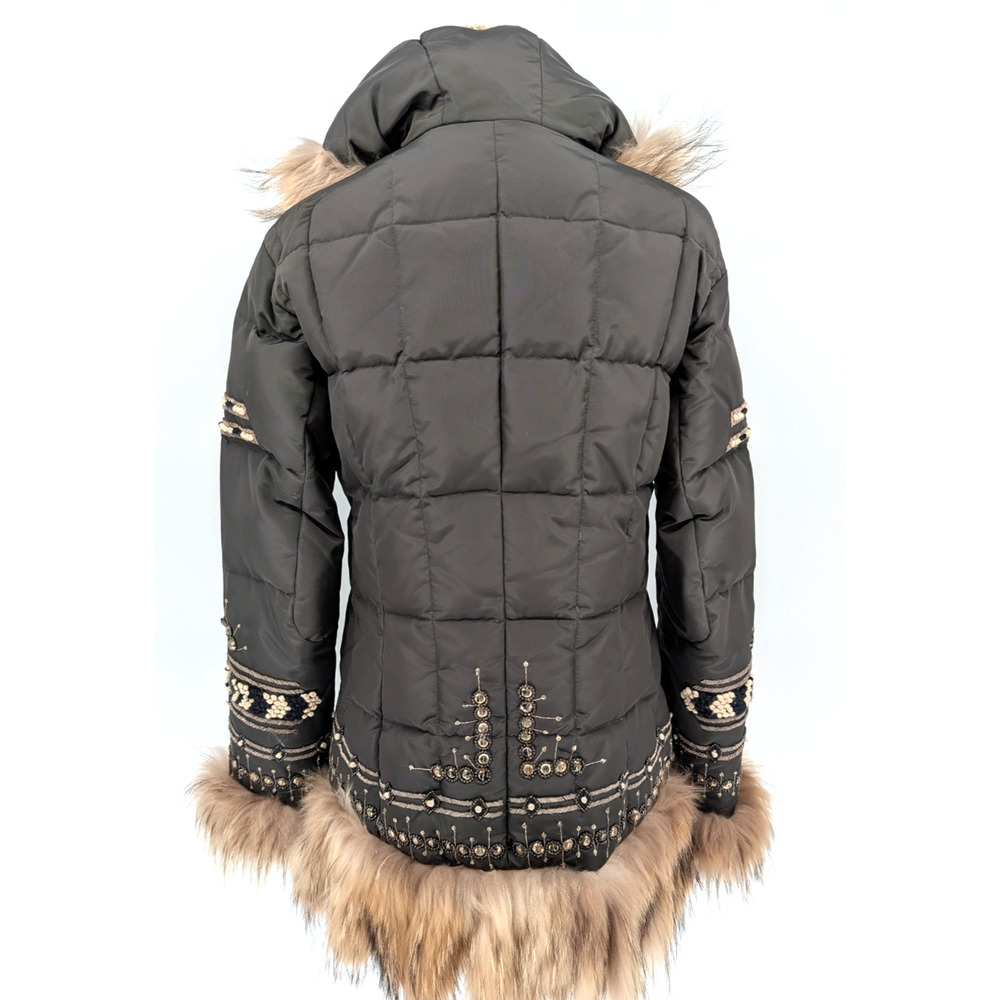 True vintage. RARE Bogner Jacket with Fur Trim - Picture 7 of 16